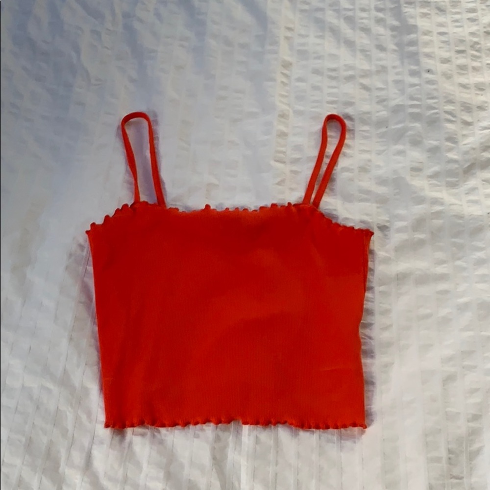 TopShop Coral Tank Top